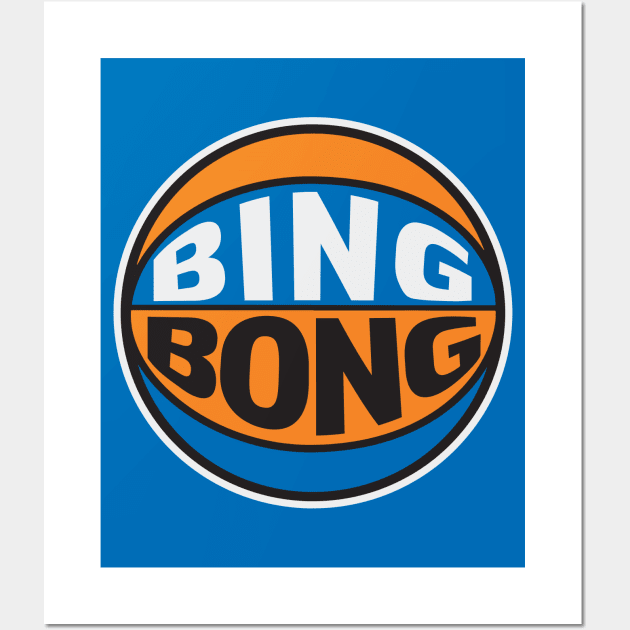 Bing Bong // Funny NYC Subway Rally Cry Wall Art by SLAG_Creative